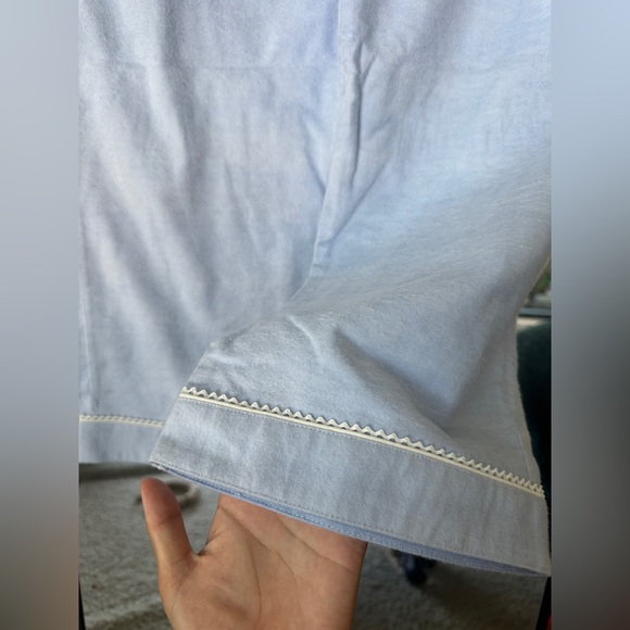 NWT Vintage Sanrio Angel Hello Kitty Light Blue Long Pajama Set - Picture 10 of 16